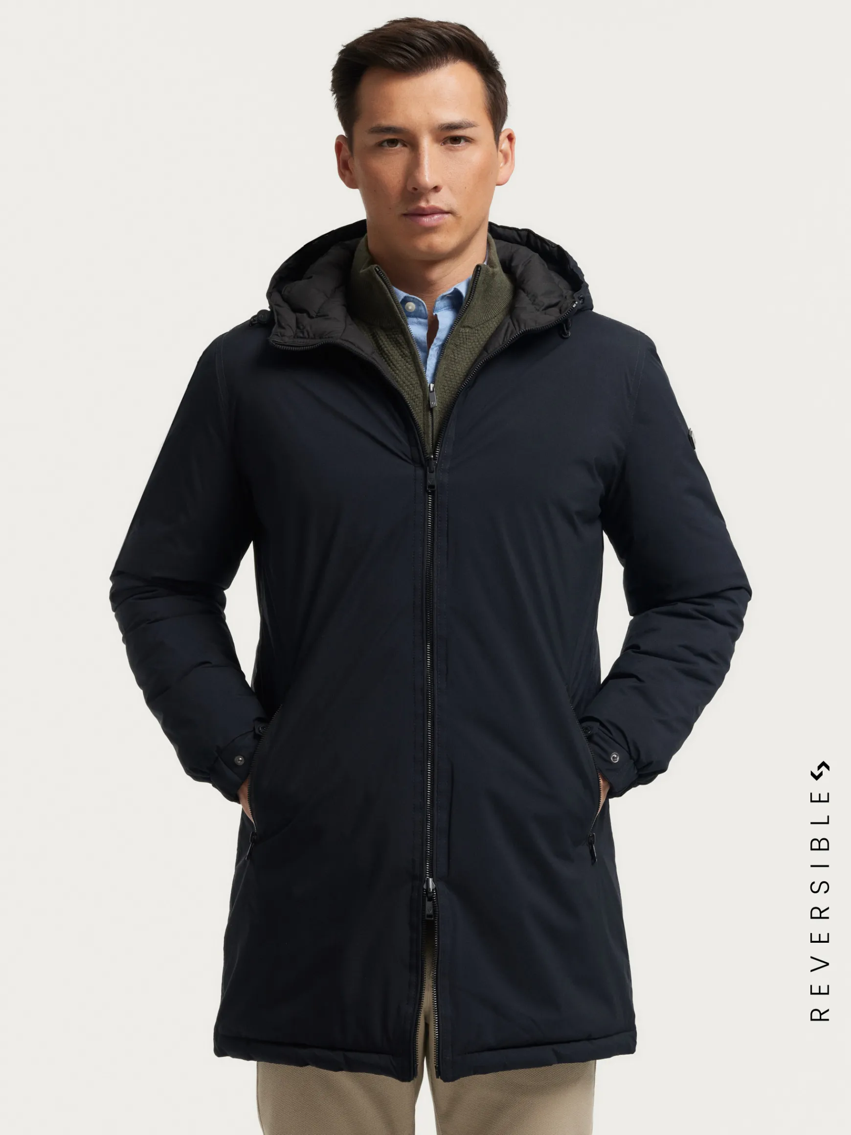 PARKA RATCHED REVERSIBLE | MARRÓN-Alvaro Moreno New