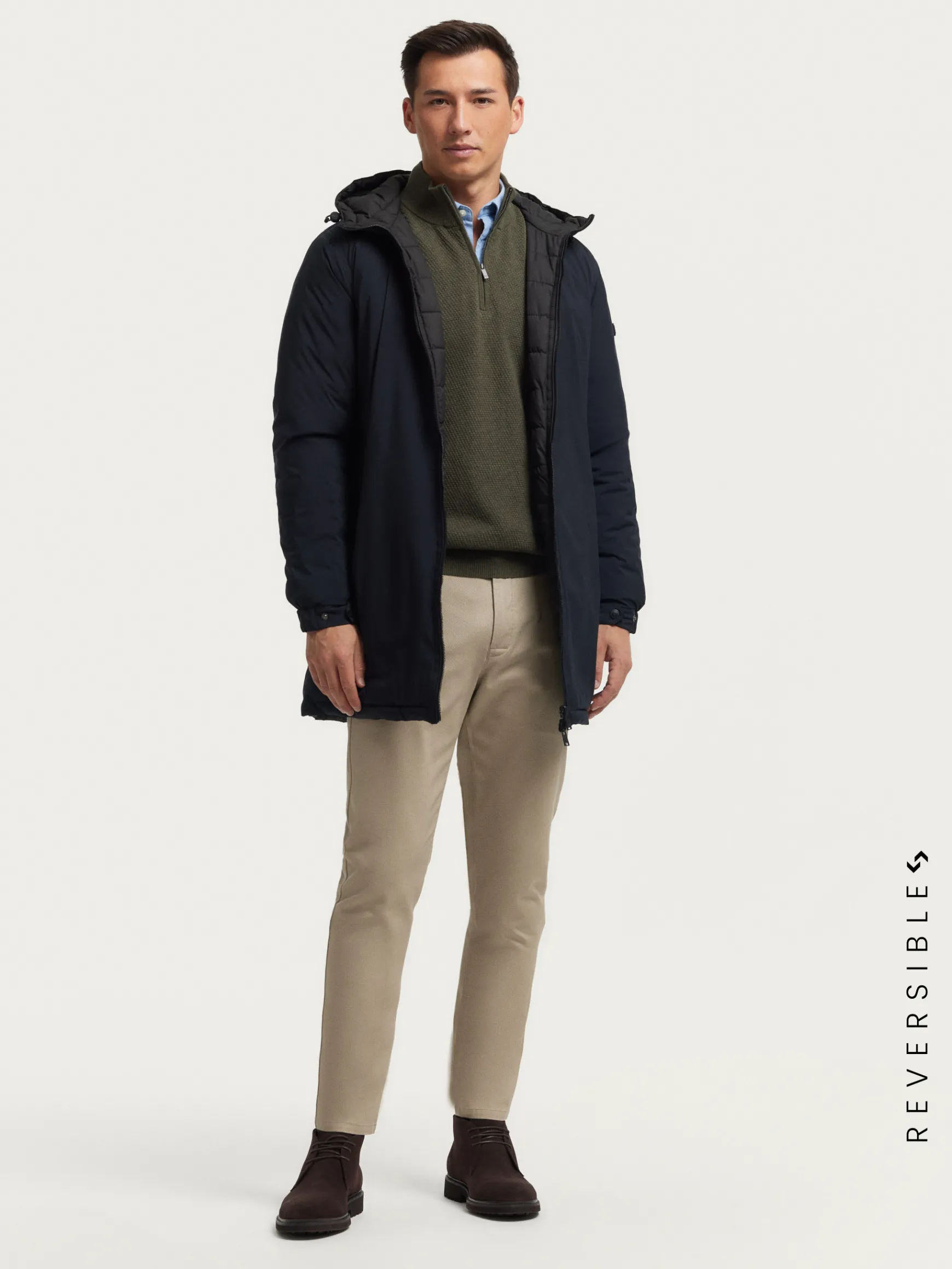 PARKA RATCHED REVERSIBLE | MARRÓN-Alvaro Moreno New