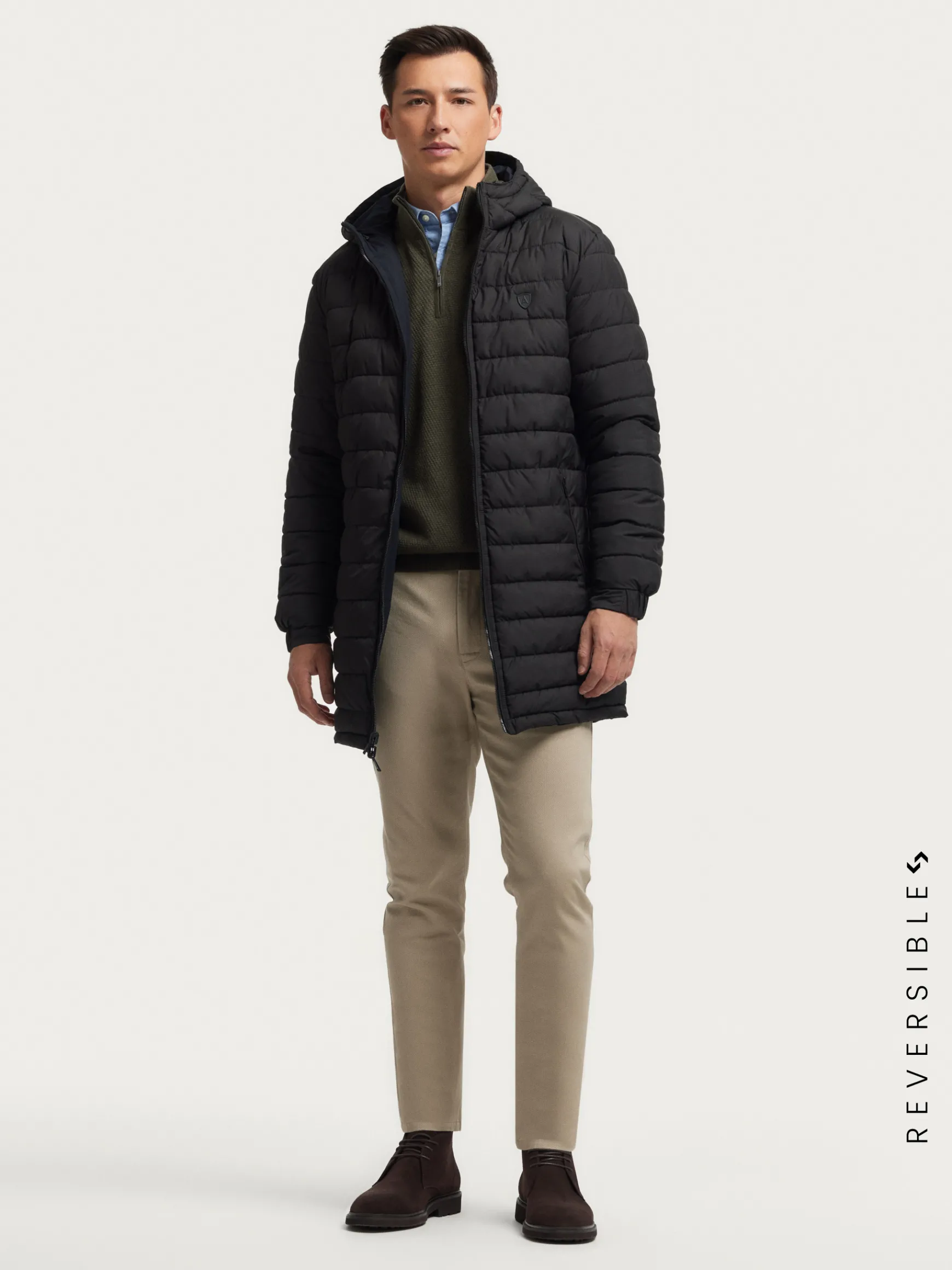PARKA RATCHED REVERSIBLE | MARRÓN-Alvaro Moreno New