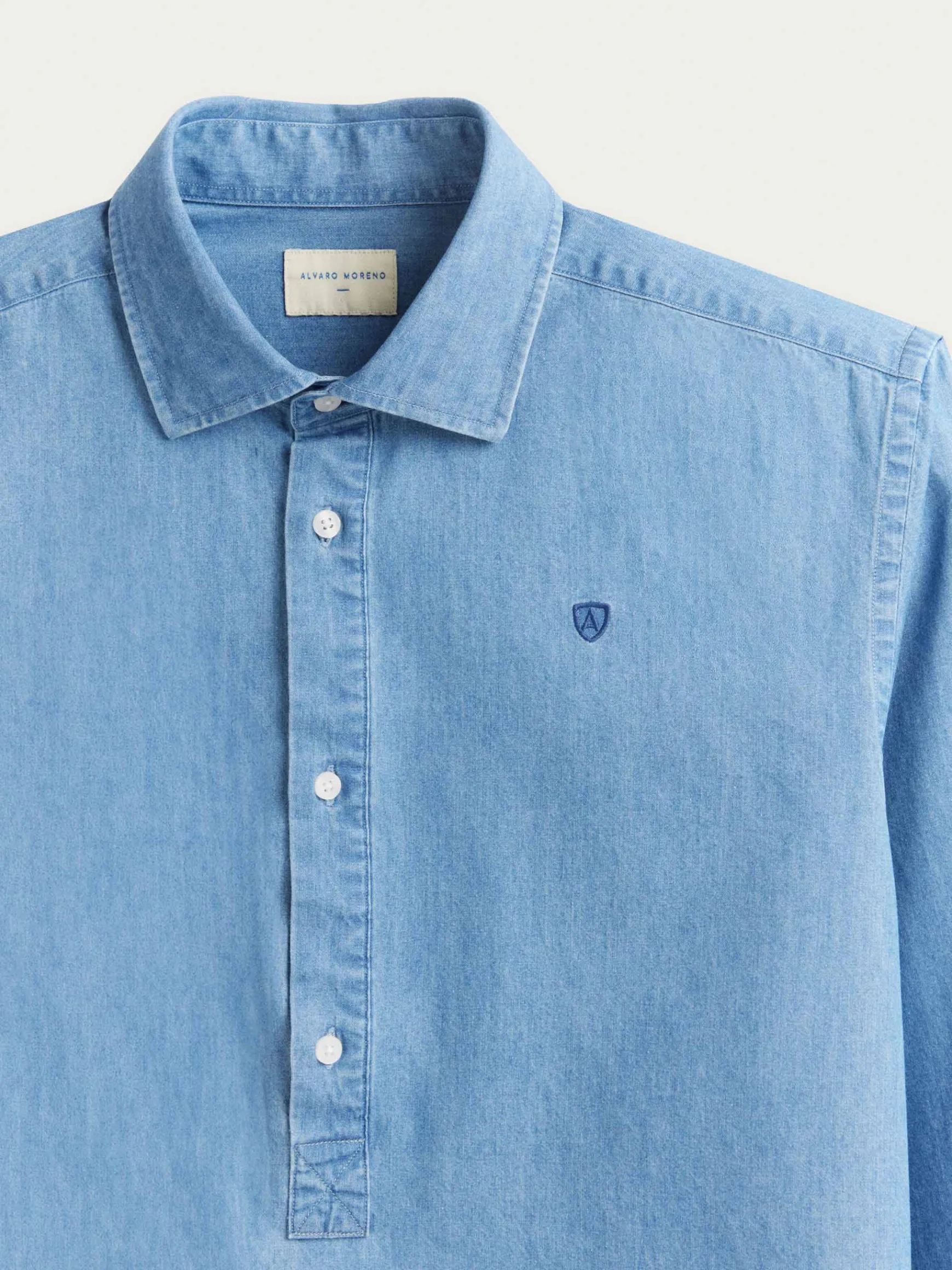 POLERA DENIM-Alvaro Moreno