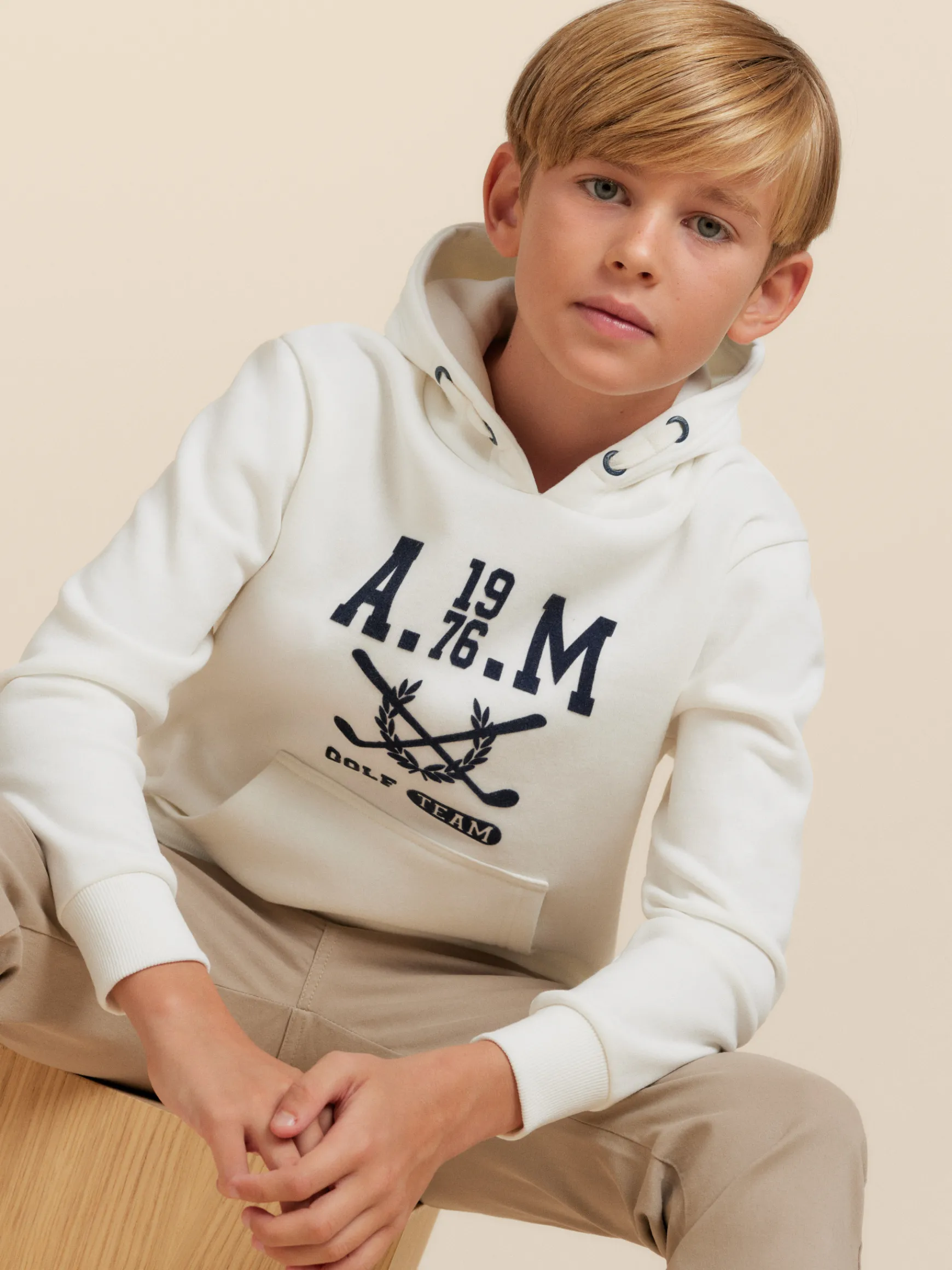 SUDADERA GOLF KIDS-Alvaro Moreno Discount