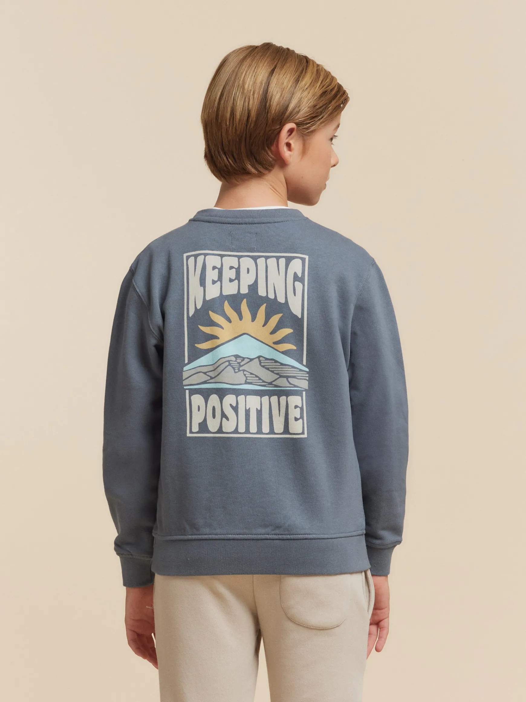 SUDADERA POSITIVE KIDS-Alvaro Moreno Clearance